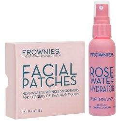 Rynkeplaster til smilerynker +<br /> Rosewater Ansigtsmist