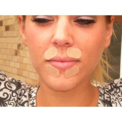 Rynkeplaster til lbelinjer<br /> omkring munden
